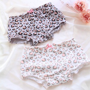 ( Size 18 -35kg) - Quần Lót Cotton Dễ Thương Cho Bé Gái - HOẠ TIẾT BEO - QUẦN CHÍP CHO BÉ GÁI -cô chủ nhỏ chuyên sỉ