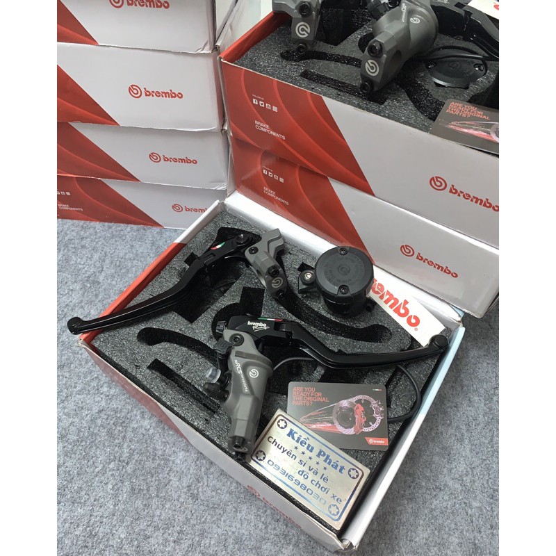 Tay Thắng _ Tay Côn BremBo Full phụ kiện Lắp Giá 1 Cặp&lt; đỉnh Của Chóp &gt;