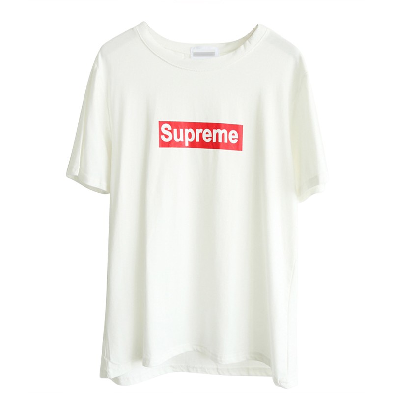 Women T-Shirt SUPERME Red Box White Letters Box Logo T-Shirt | BigBuy360 - bigbuy360.vn