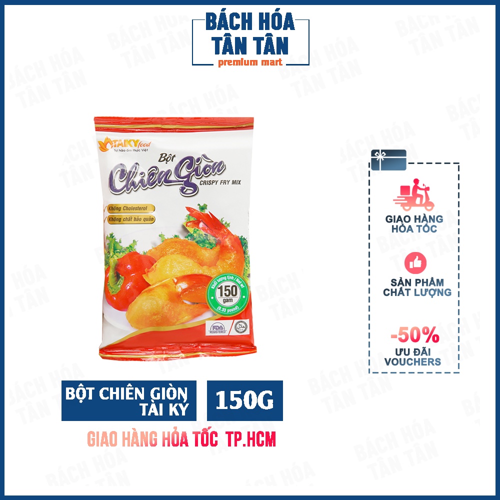 Bột chiên giòn Tài Ký, gói 150g