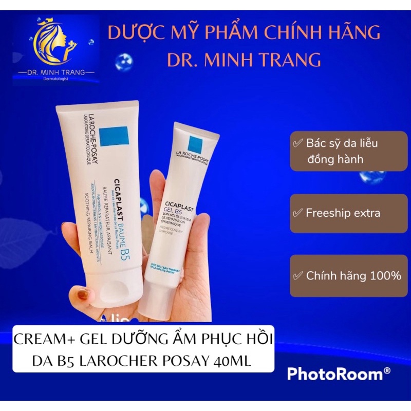 (CHÍNH HÃNG) Kem Dưỡng Làm Dịu Da, Hỗ Trợ Phục Hồi Và Tái Tạo Da, Giảm Mụn Dạng Gel &amp; Dạng Kem La- Roche Posay 40ml