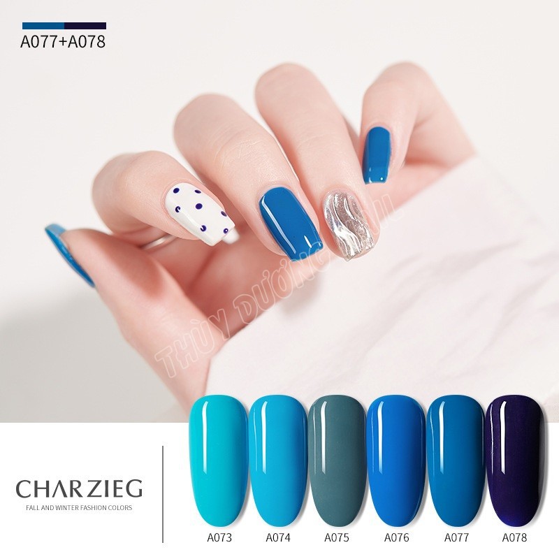 Sơn gel Charzieg bảng màu 73-78 15ml
