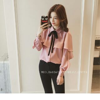ÁO SƠ MI BÈO CỔ NƠ