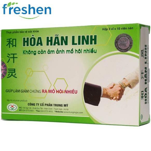 HÒA HÃN LINH - GIẢM MỒ HÔI TAY CHÂN