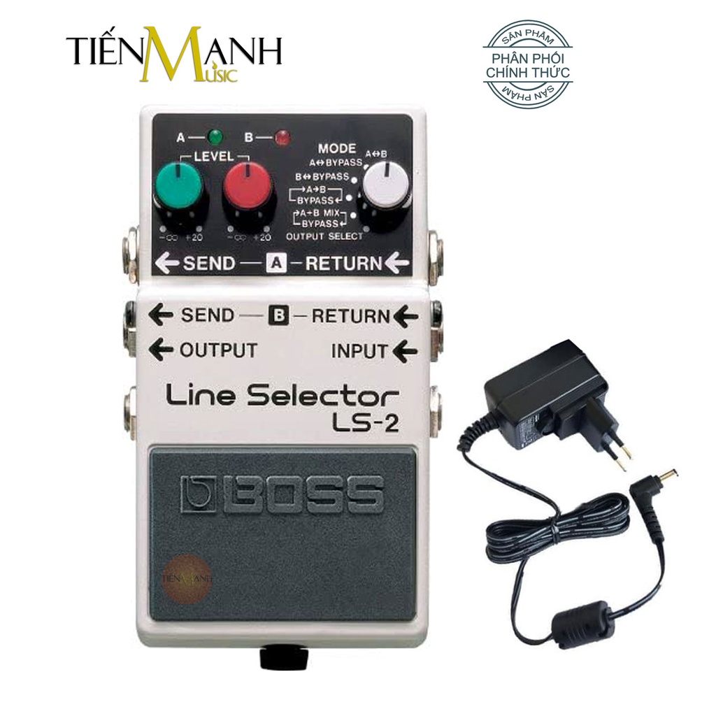 Phơ Guitar Boss LS-2 Line Selector - Bàn Đạp Fuzz Pedals Effects LS2