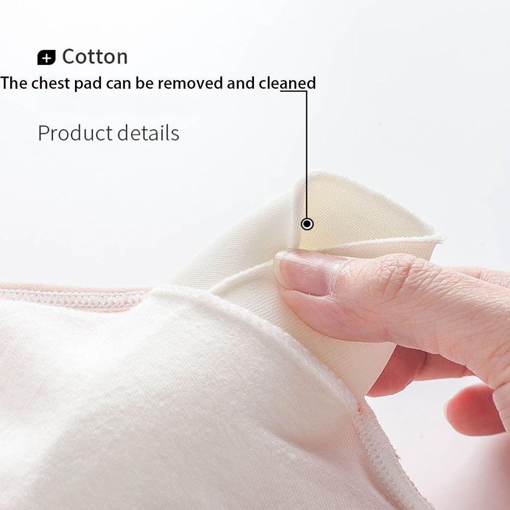 Lay Áo Ngực Cotton Không Gọng Dễ Dàng Cho Bé Bú Sữa