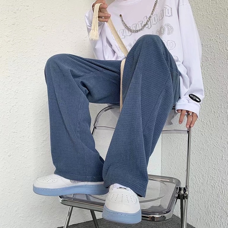 Quần ống rộng phong cách Hàn Quốc thời trang cho nam