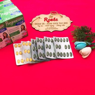 Vitamin Bầu và sau sinh Pregnacare Max