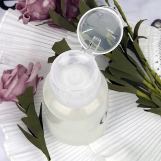 Bình Đựng Aceton 200ml – Chai Nhấn Lấy Nước Rửa Móng Tiện Lợi