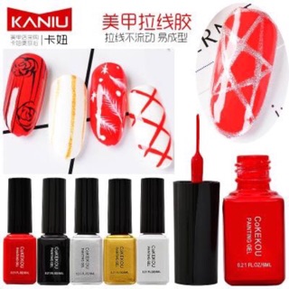 Set cọ nét gel 5 màu