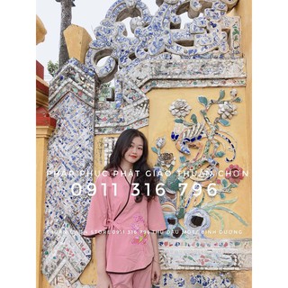 Đồ phật tử / Đồ lam đi chùa dành cho nữ ( THUẬN CHƠN )