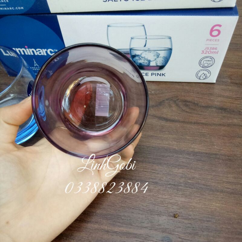 Cốc thủy tinh cao cấp luminarc màu | BigBuy360 - bigbuy360.vn