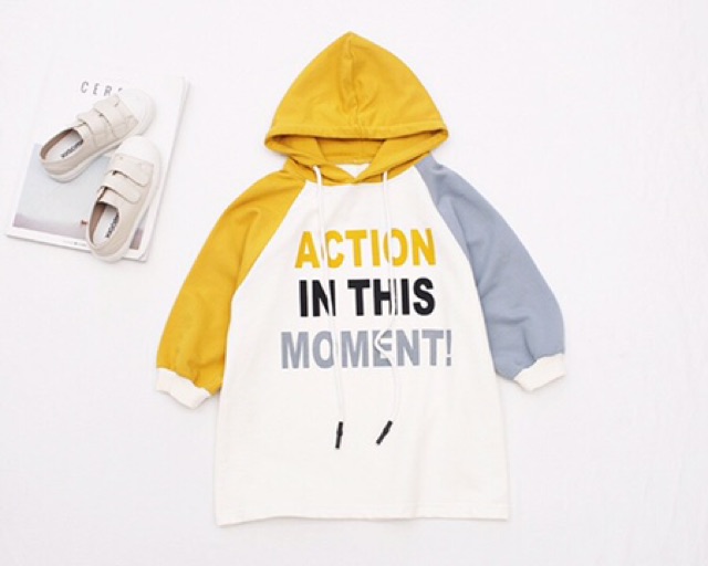 Váy hoodie bé gái 2-6 tuổi