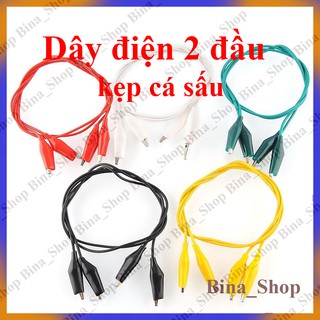 Dây Kẹp Cá Sấu 2 Đầu 45CM