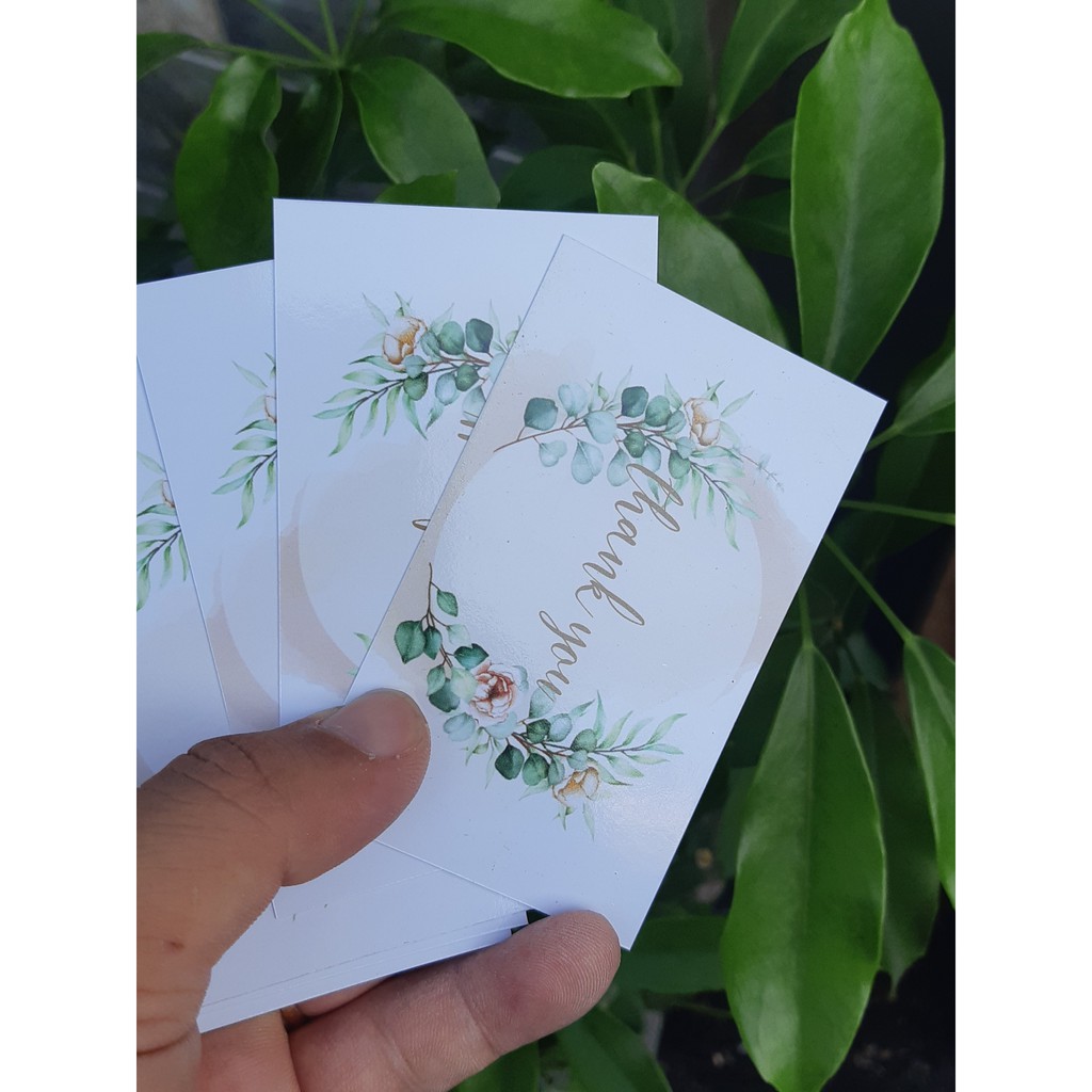 (Combo 100 card) Thanks card- Card viết lời cảm ơn, siêu đẹp, siêu rẻ