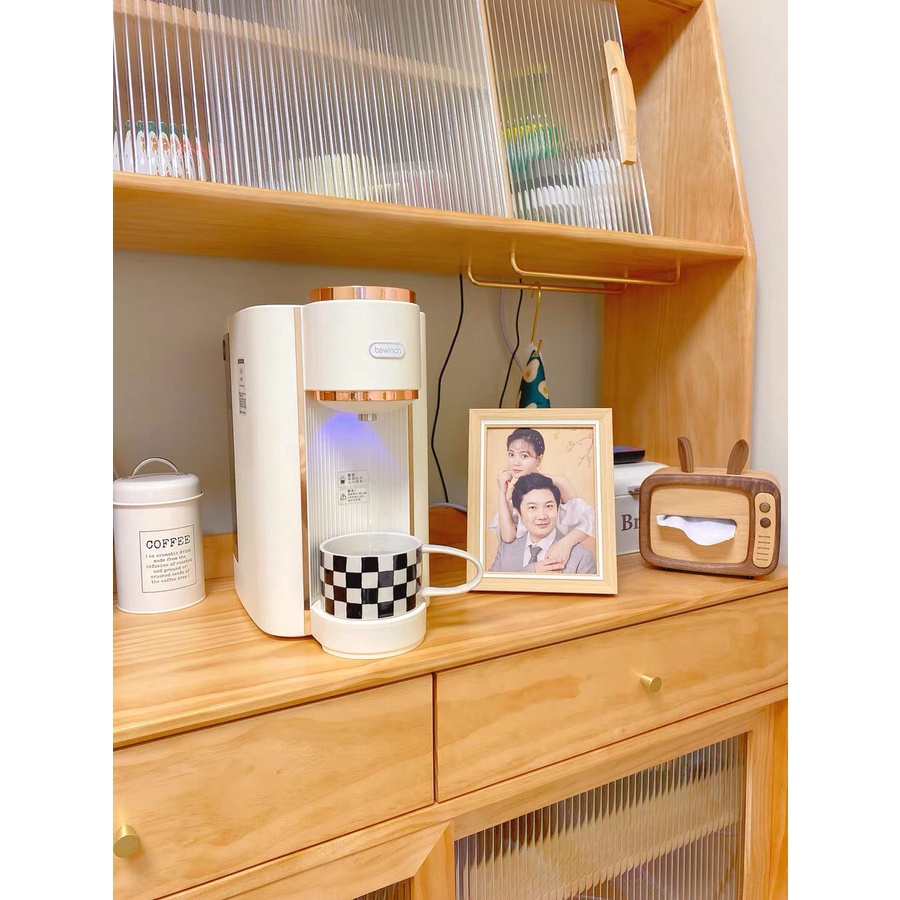 Cốc cà phê họa tiết ca rô tay cầm hình thoi 400ml -  HYHY HOME DÉCOR