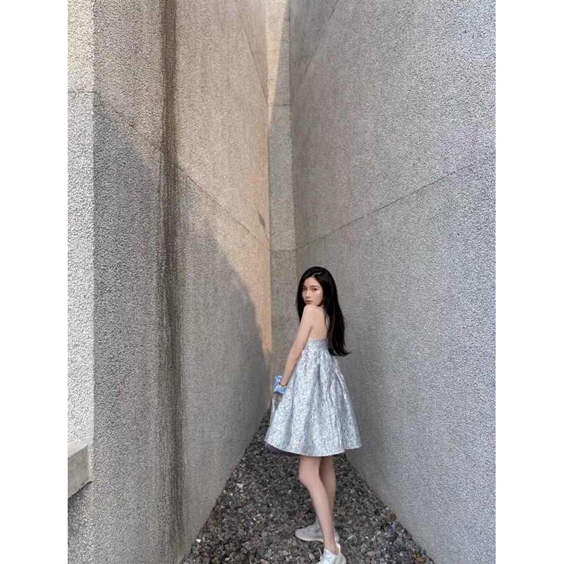 Đầm 2 Dây Công Chúa Siêu Xinh Cho Nữ