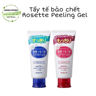 [Free ship_Có bill] TẨY TẾ BÀO CHẾT ROSETTE HÀNG NHẬT NỘI ĐỊA 120g (XANH/HỒNG)