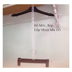 DÂY NHỰA MIX ĐỒ BỘ - MÓC TREO QUẦN ÁO CHO SHOP - DÂY PHỐI ĐỒ