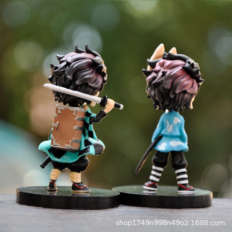 Mô hình kimetsu no yaiba - Tanjiro Nezuko Inosuke Zenitsu Tomioka Giyuu Kimetsu T06 TMC Store