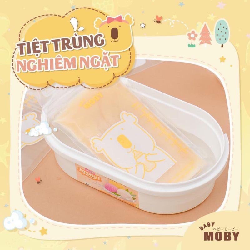 Túi Trữ Sữa Moby Chính Hãng