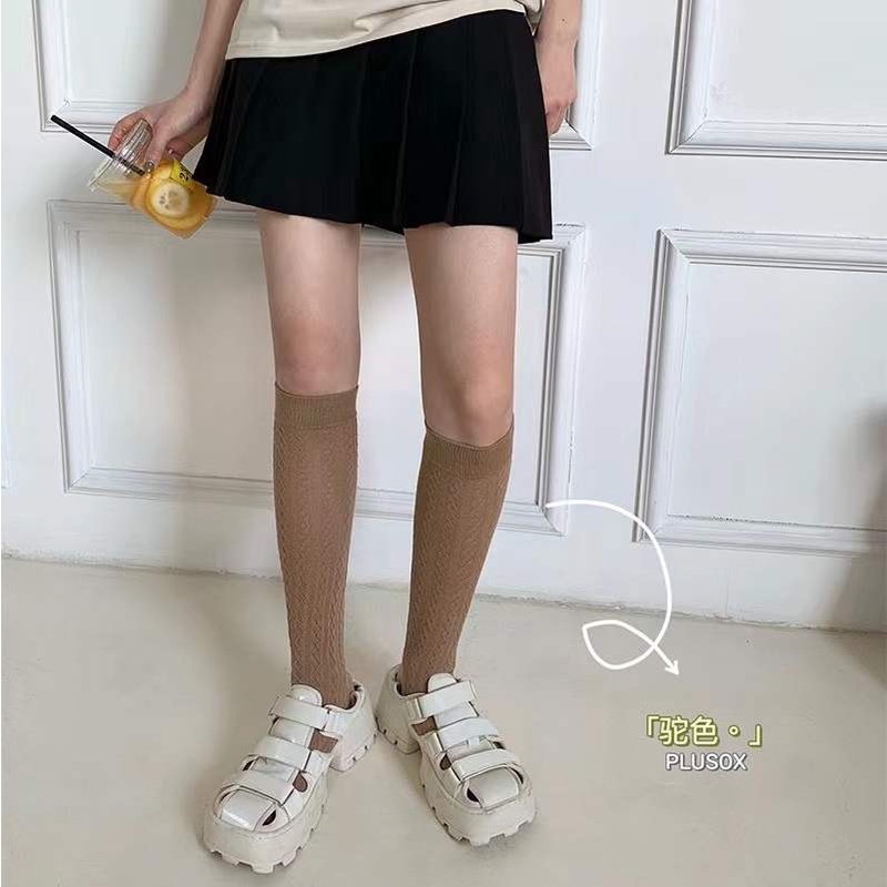 Vớ dài đến bắp chân kiểu hiện đại Nhật Bản và Hàn Quốc cho nữ