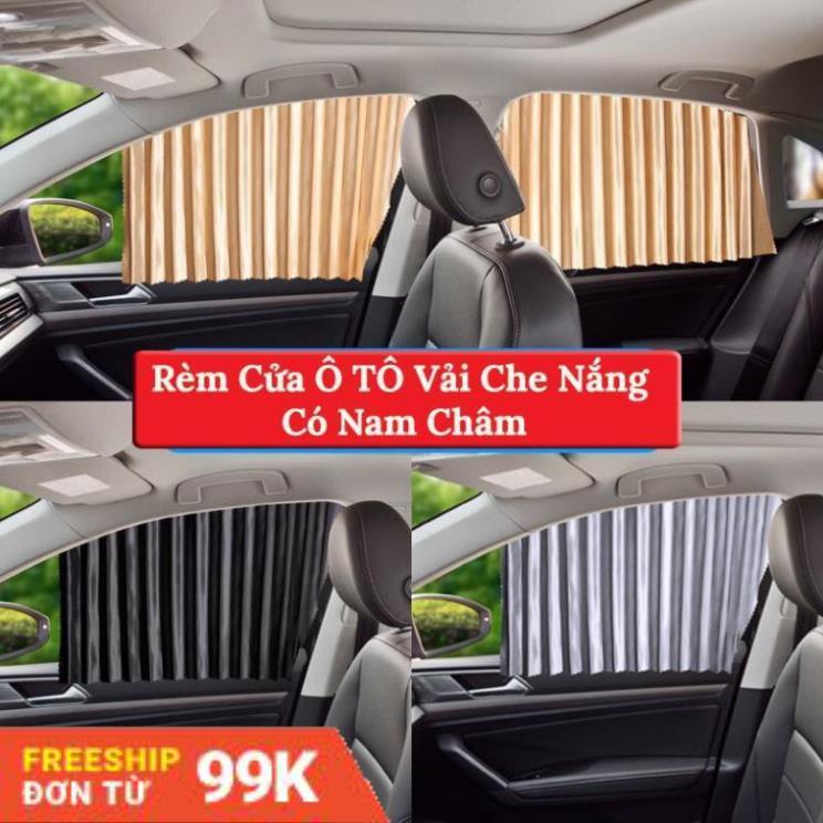 [Giá rẻ nhất] Rèm Che Nắng Ô Tô, Rèm Cửa Ô Tô - Bộ 4 Cánh Cửa