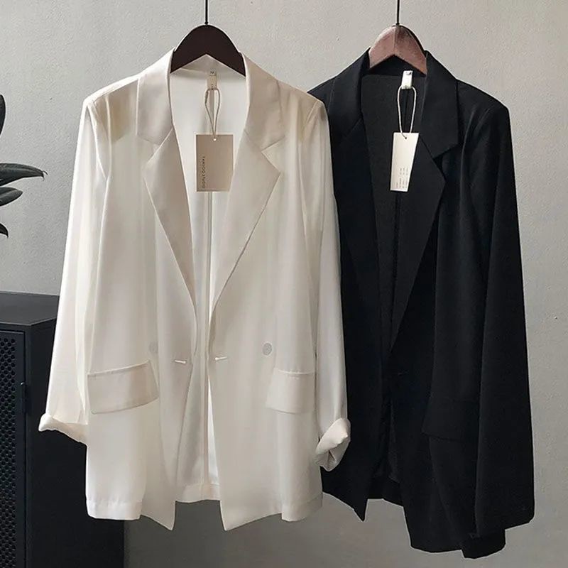 Áo Khoác Vest Vải Voan Mỏng Nhẹ Chống Nắng Phong Cách Cổ Điển Thời Trang Mùa Hè 2022 Sang Trọng Dành Cho Bạn Nữ