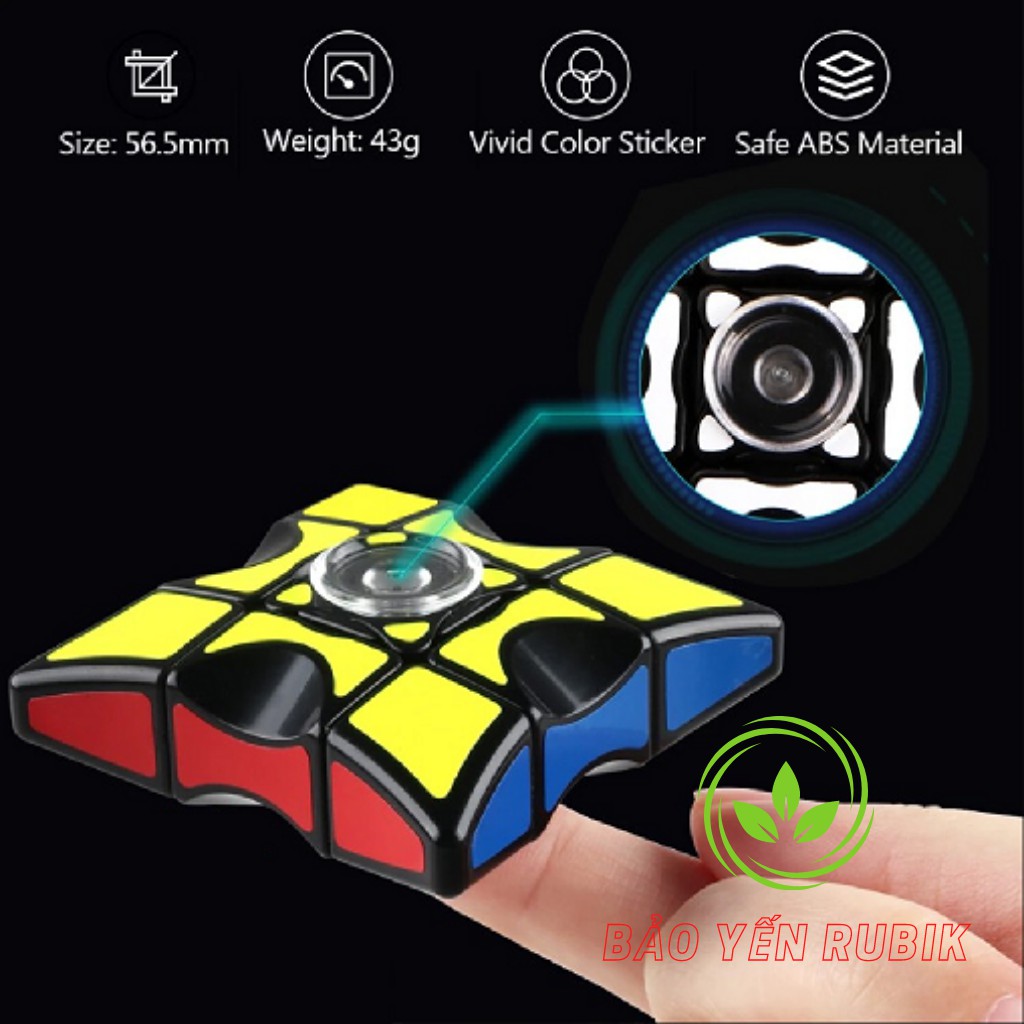 Rubik 1x3x3 QiYi Spinner D-FantiX Fidget Spinner Rubik Biến Thể MoFangGe ( Mã RB58 )