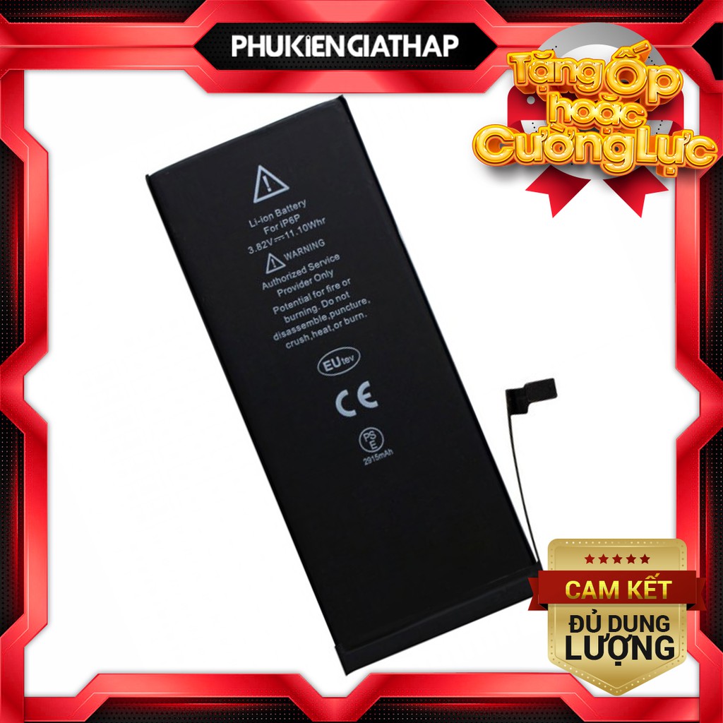 [Mã ELFLASH5 giảm 20K đơn 50K] Pin Zin cho iPhone 6 Plus - Dung lượng 2915mAh