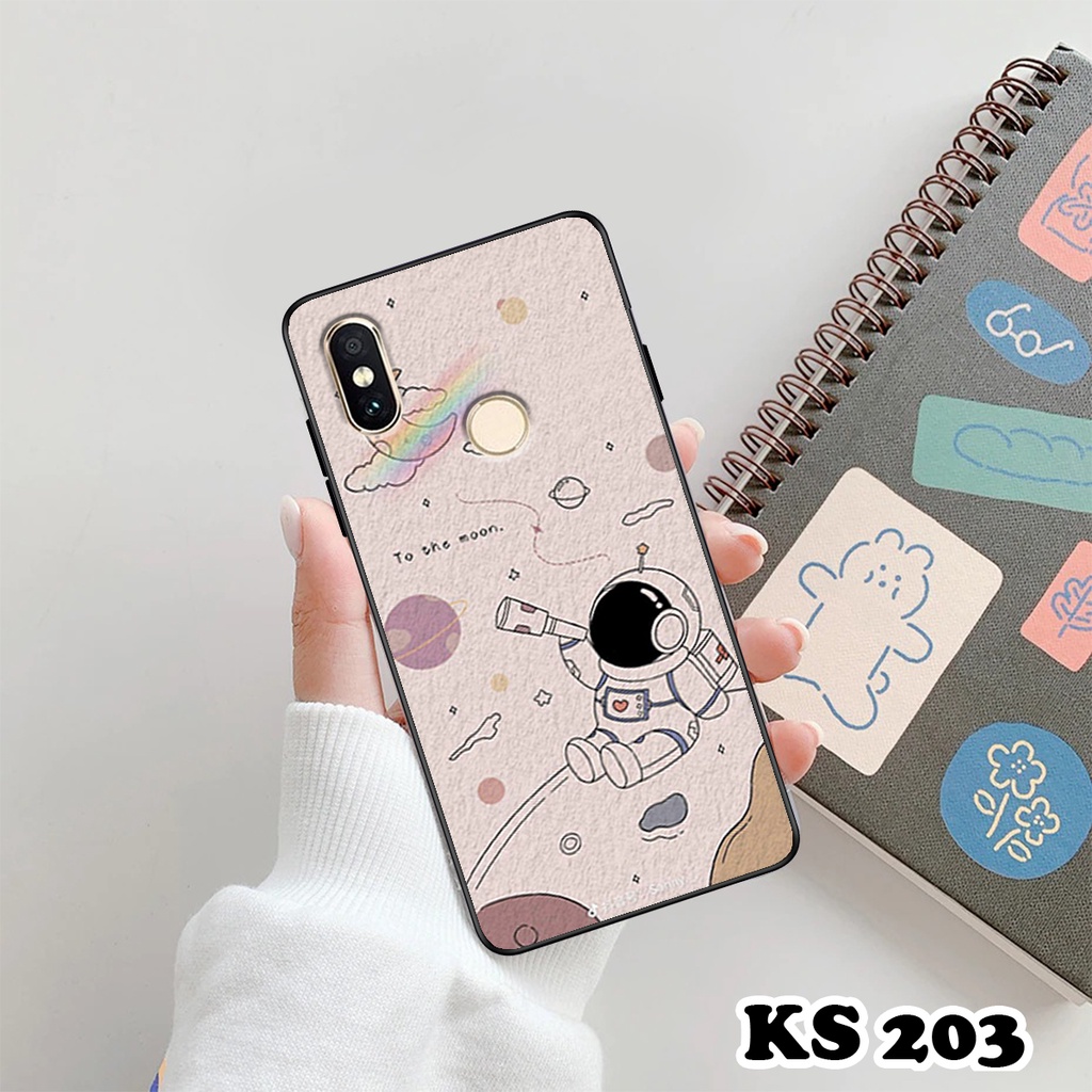 Ốp lưng Xiaomi Mi A1 - Xiaomi Mi A2 - Xiaomi Mi A2 Lite - Ốp in hình Phi hành gia cực hot