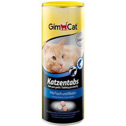 Viên Biotin cá Gimcat giúp dưỡng lông và tái tạo lông cho mèo (350v)