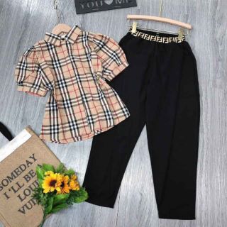 Sét quần áo kẻ nhiều màu