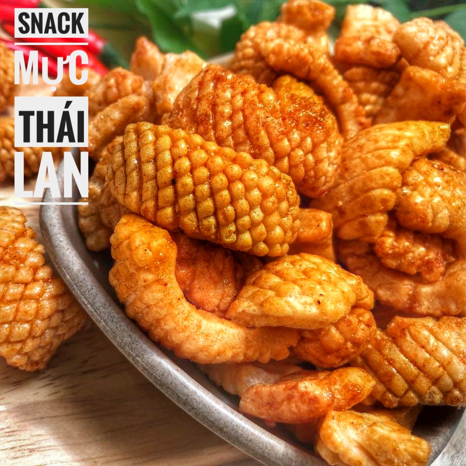 Snack Mực Thái Lan - Lon 150gr