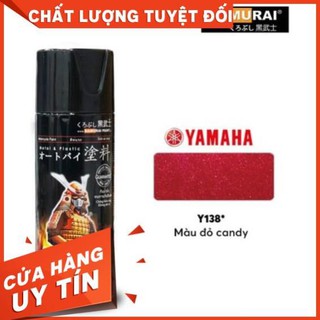 SƠN SAMURAI KUROBUSHI YAMAHA MÀU ĐỎ RỰC/CANDY (Y138*)