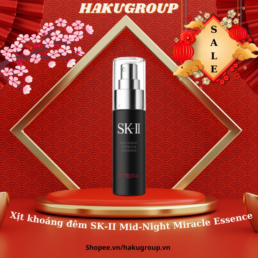 Xịt Khoáng Đêm SK-II Mid Night Miracle Essence 50ML MNME