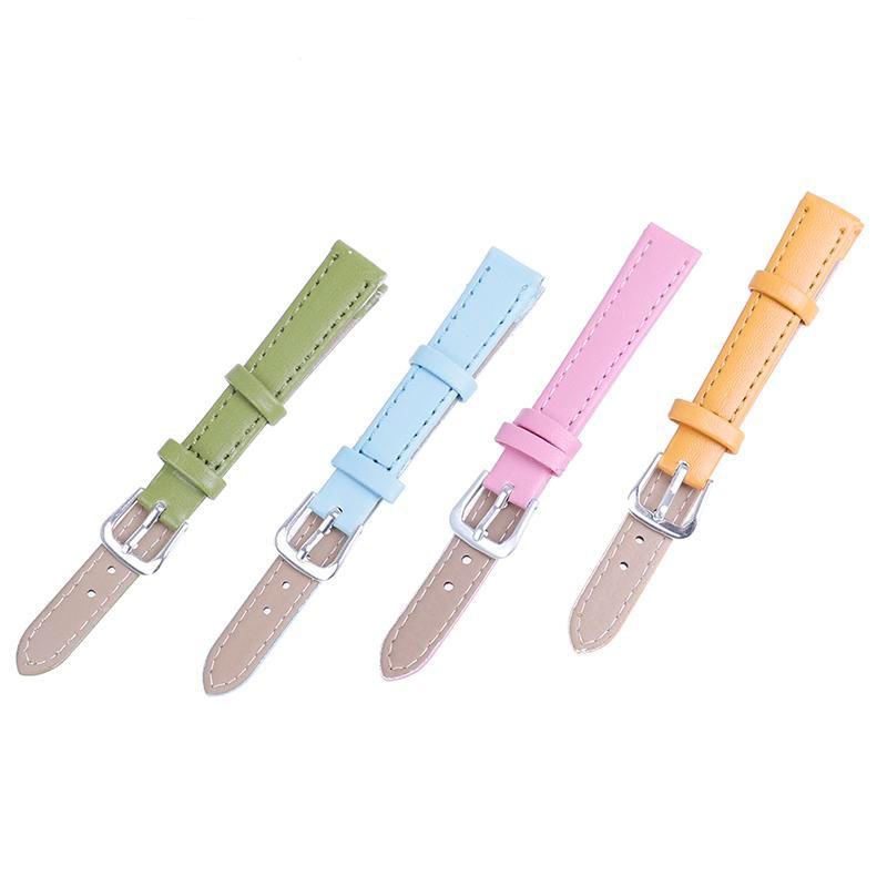 MH DÂY ĐỒNG HỒ ĐEO TAY DA PU BẢN RỘNG 12MM