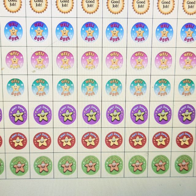 Combo 10 Sticker khen thưởng cho học sinh