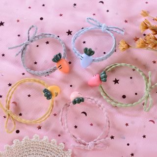 Cột tóc buộc tóc cà rốt được tùy chọn màu