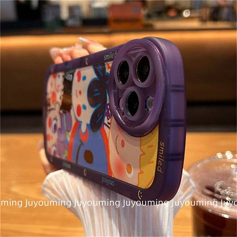 Ốp điện thoại hình Graffiti dễ thương thích hợp cho Iphone 14/ 13 pro 12/11 Xs / Max 7/ 8 Plus yl07