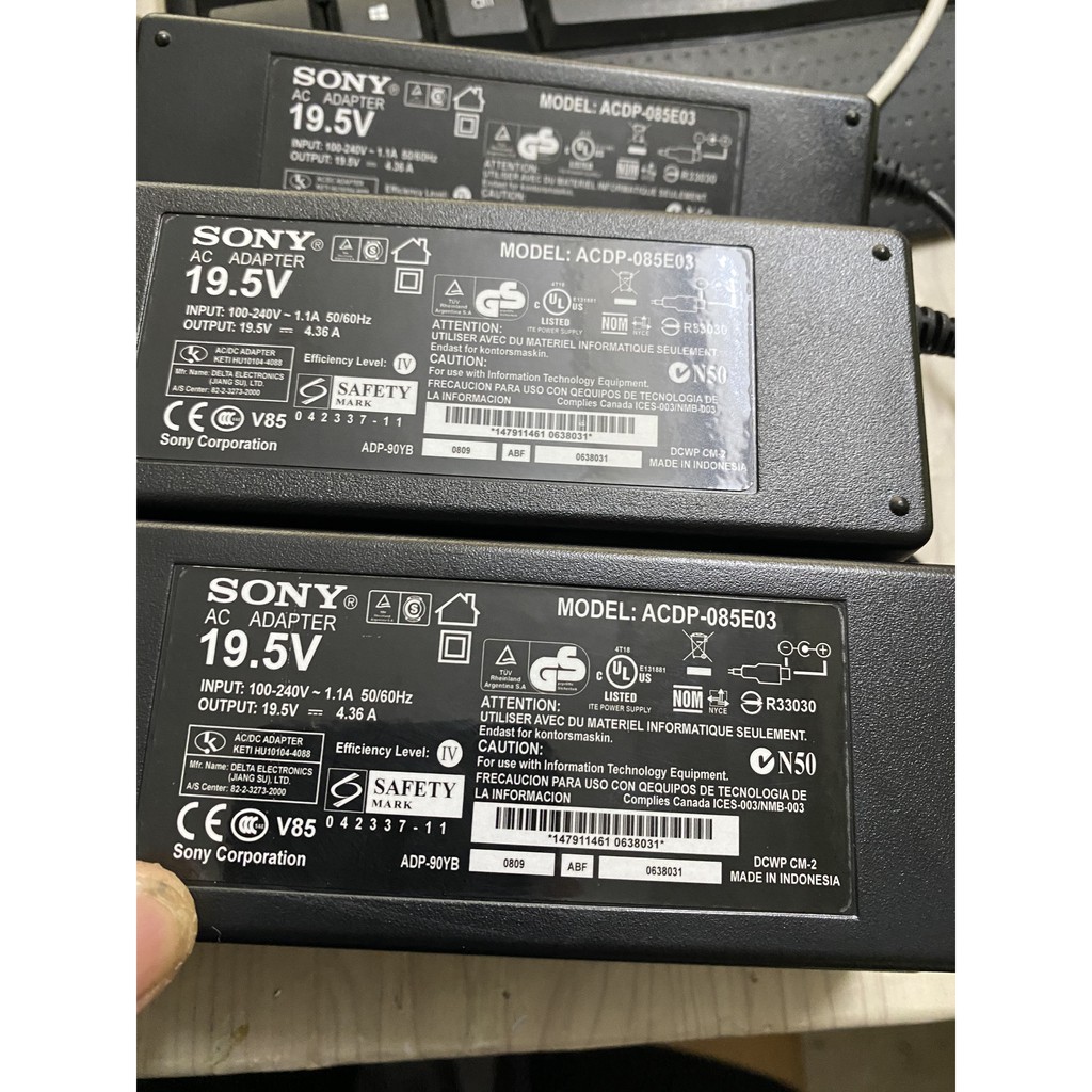 Bộ nguồn tivi sony 19.5V-4.36A chính hãng