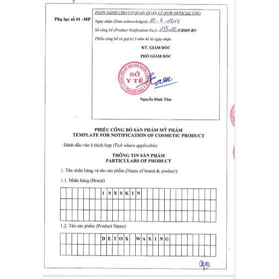 Kem Tẩy Lông DETOX WAXING Triệt Lông Tận Gốc 10xskin - [HL - Cosmetics] | BigBuy360 - bigbuy360.vn