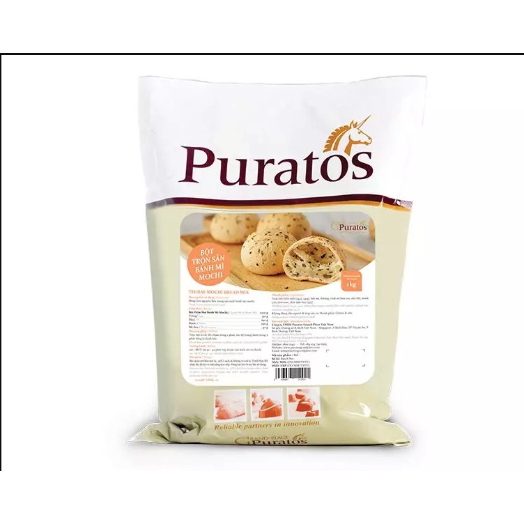 BỘT BÁNH MÌ MOCHI HÃNG PURATOS 1KG