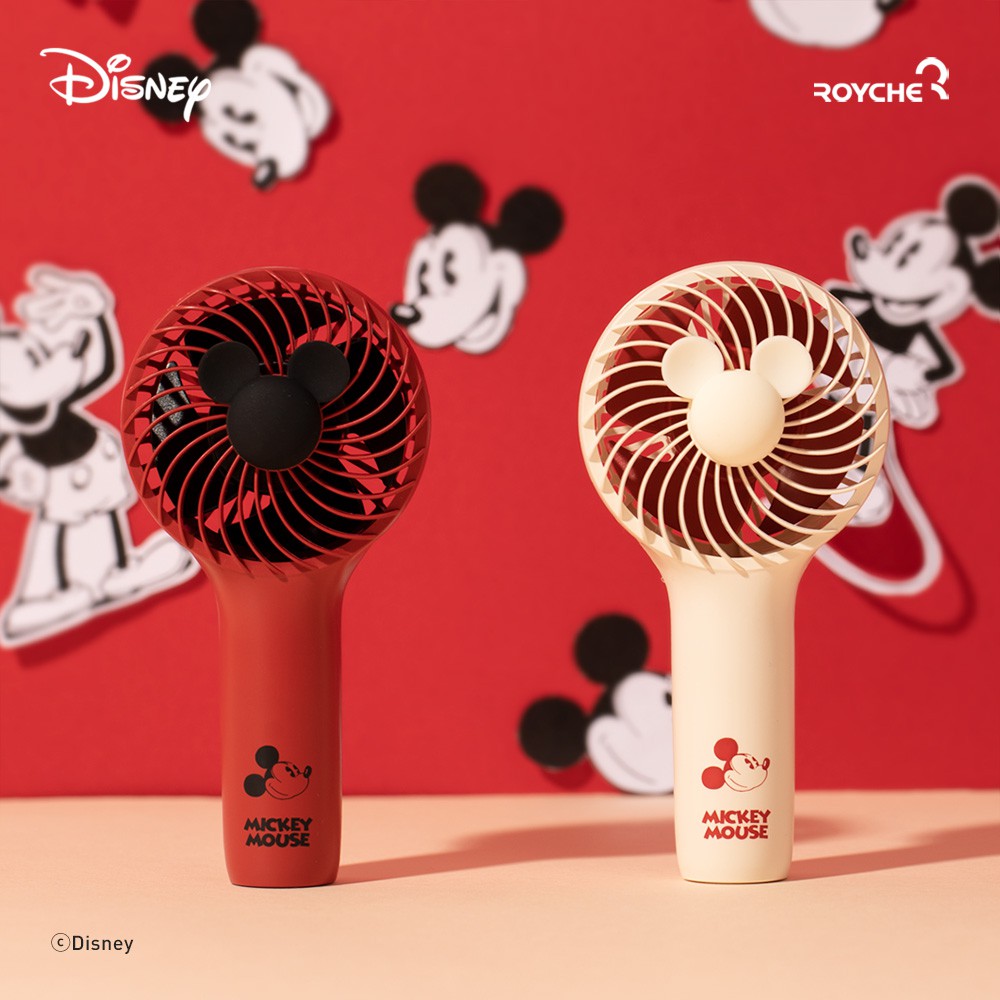 Quạt mini handy fan Disney CHÍNH HÃNG từ Royche nhiều mẫu mã siêu xinh