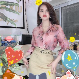 Áo sơ mi lụa xuất nhật