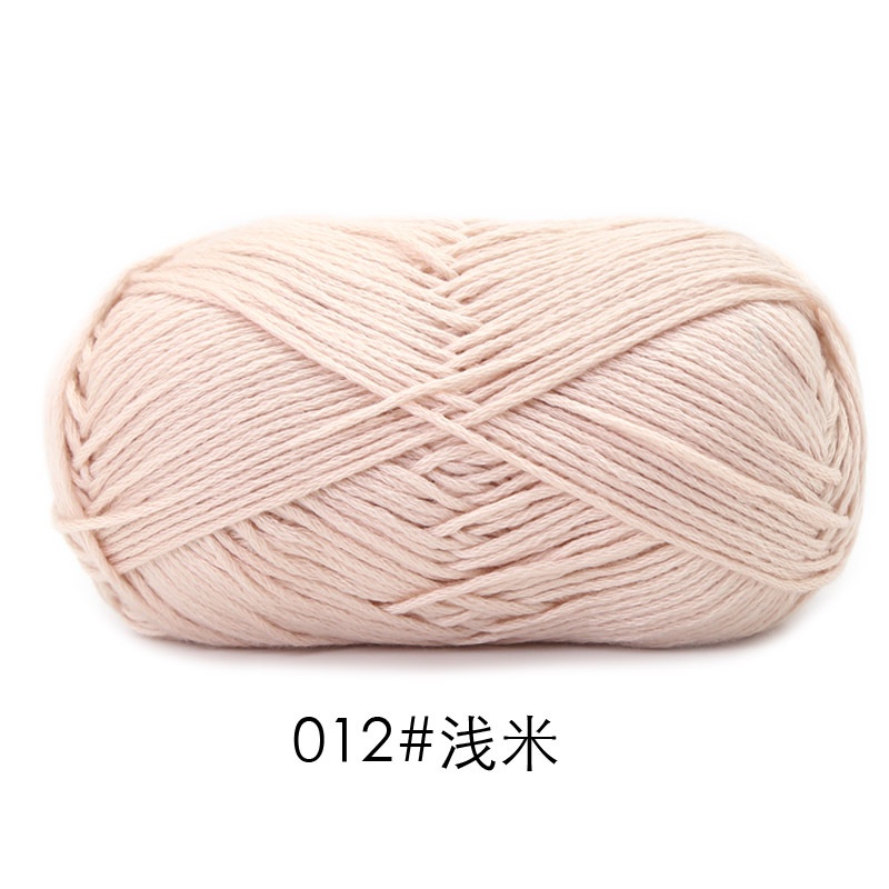 len cuộn đan móc 100gram len sude cotton