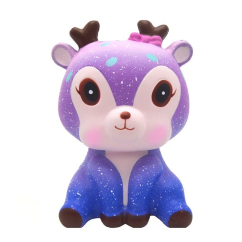 Bình Nước XINRAN Chất Lượng Cao❤️Đồ Chơi Nắn Bóp Đàn Hồi Giảm Stress Hình Chú Hươu Hoạt Hình