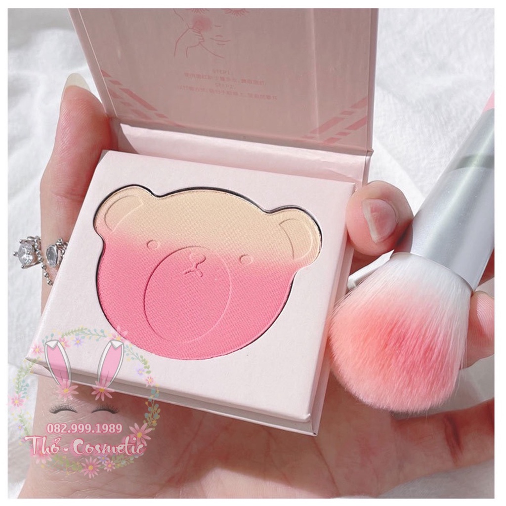 💋 Phấn Má Hồng KAKASHOW gấu dễ thương má hồng