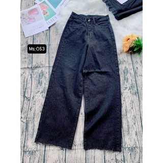 🌀Baggy Jeans Ống Suông Xám