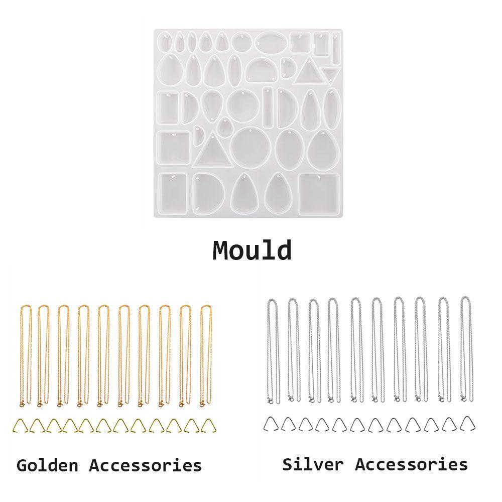Khuôn Silicone Làm Móc Khóa DIY Tiện Dụng